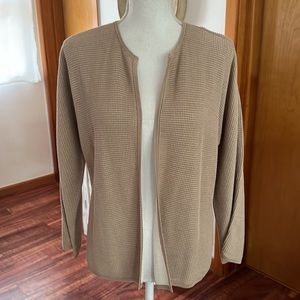 Eileen Fisher Tan Cardigan Sweater